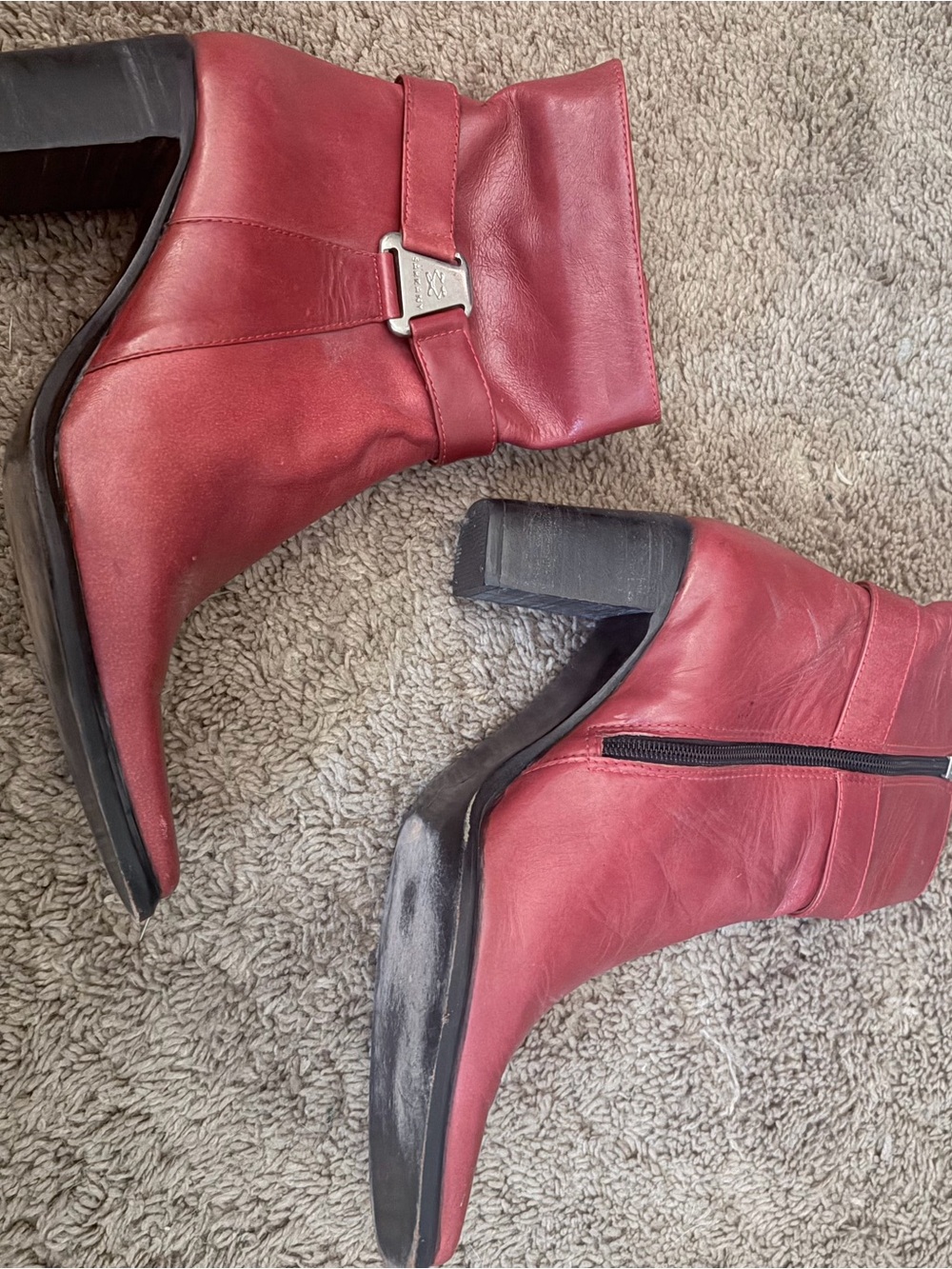 Vintage SARKANY Red Boots
